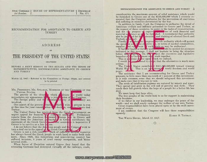 : President Truman's Message to Congress, Recommending : President Truman's Message to Congress, Recommending