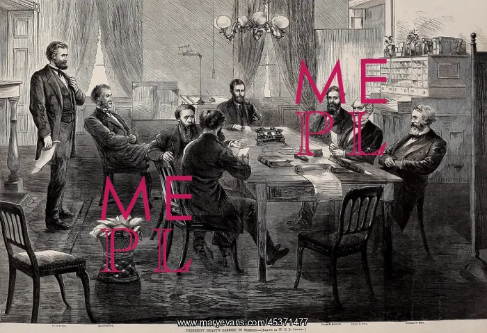 : President Ulysses Grants first cabinet in : President Ulysses Grants first cabinet in