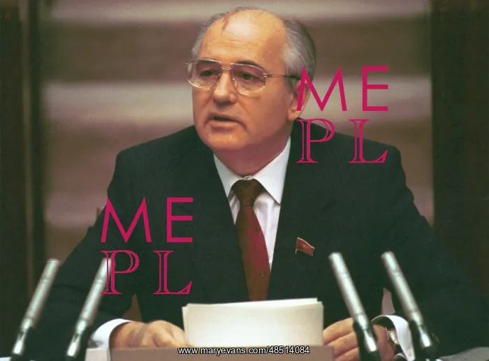 : President of USSR Mikhail Gorbachev, 1990 : President of USSR Mikhail Gorbachev, 1990