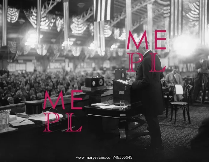 : President Warren Harding addressing the Chamber : President Warren Harding addressing the Chamber