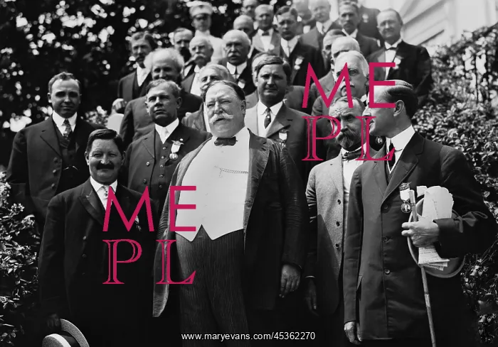 : President William Howard Taft with the Republican : President William Howard Taft with the Republican