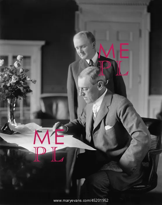 : President Woodrow will with his private ? : President Woodrow will with his private ?