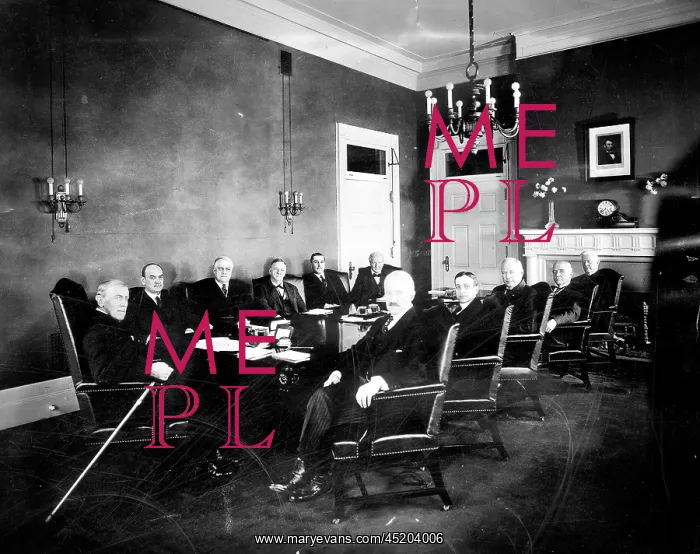 : President Woodrow Wilson (left), and his ? : President Woodrow Wilson (left), and his ?