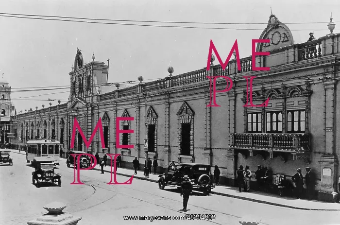 : The Presidential Palace in Lima, 1930 : The Presidential Palace in Lima, 1930