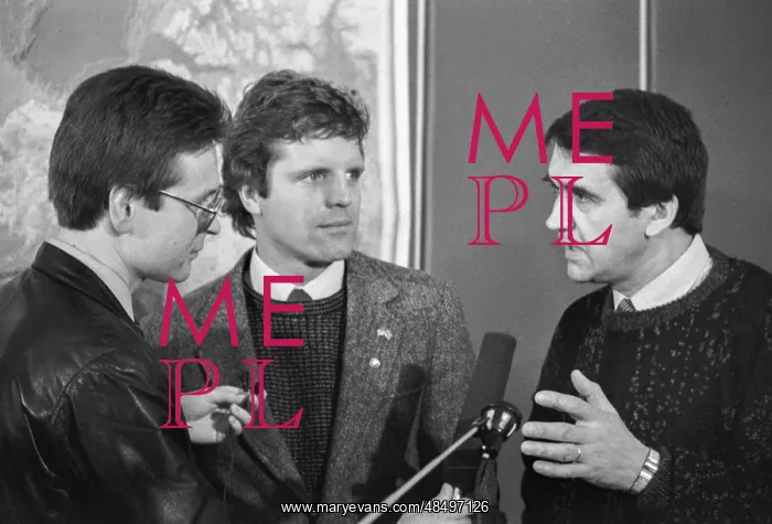  : Press-conference of participants in Soviet-American
