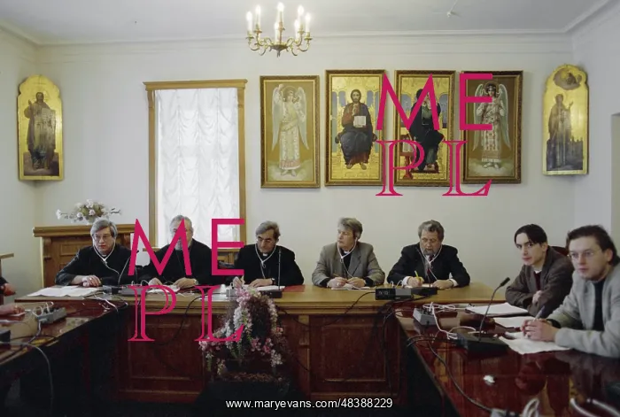 : Press conference of representatives of Evangelical : Press conference of representatives of Evangelical