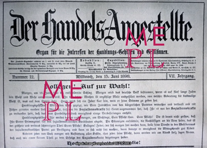 : press / media, journals / magazines, Der Handel-Angestelle : press / media, journals / magazines, Der Handel-Angestelle