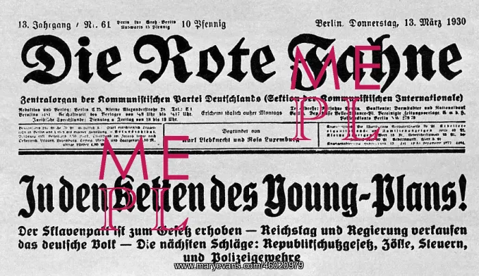 : press / media, journals / magazines, Die Rote : press / media, journals / magazines, Die Rote