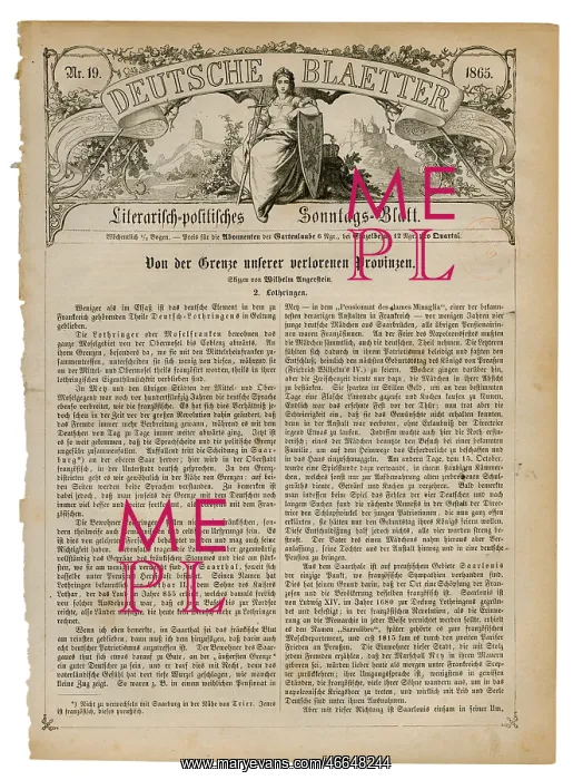 : press / media, magazines, Deutsche Blaetter, literary : press / media, magazines, Deutsche Blaetter, literary
