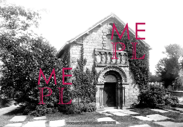  : Prestbury, Norman Chapel 1896