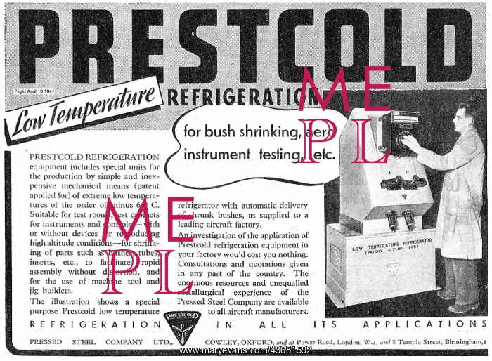 : Prestcold Refrigeration For Bush Shrinking : Prestcold Refrigeration For Bush Shrinking