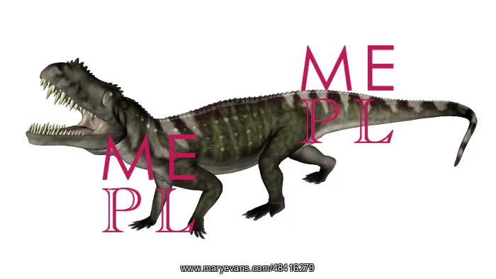 : Prestosuchus dinosaur roaring : Prestosuchus dinosaur roaring