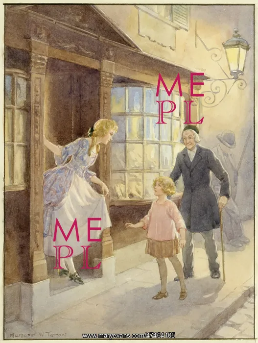 : A pretty young lady appeared on the doorstep : A pretty young lady appeared on the doorstep