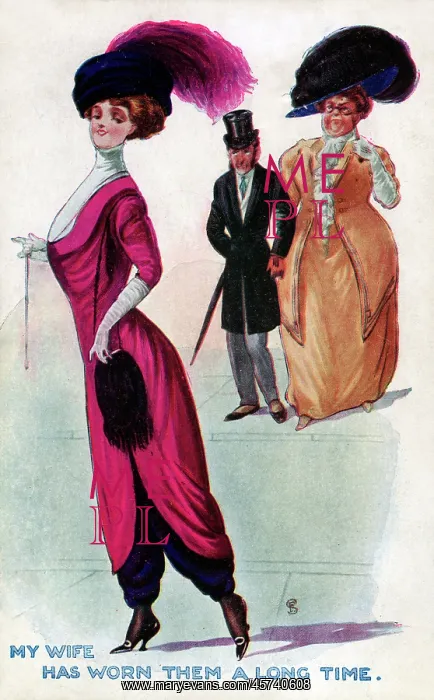 : Pretty young woman in Harem Pants : Pretty young woman in Harem Pants