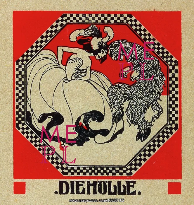 : Prgramme for the cabaret - The hell (Die Holle) - : Prgramme for the cabaret - The hell (Die Holle) -