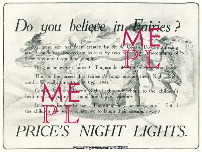 : Price's Night Lights Advertisement : Price's Night Lights Advertisement
