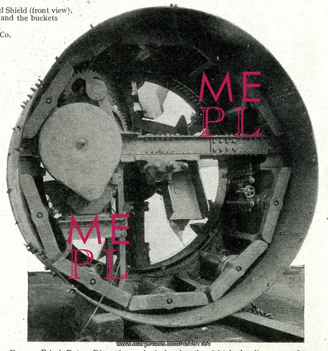 : Price's rotary digger for cutting tunnels : Price's rotary digger for cutting tunnels