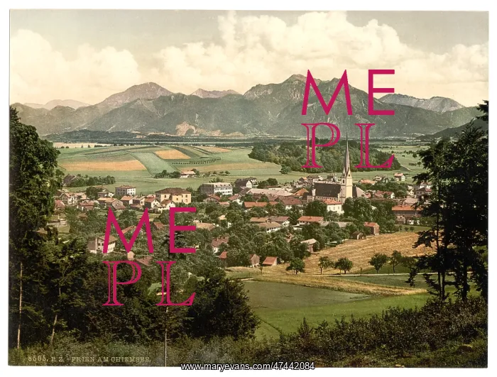 : Prien on Chiemsee, Upper Bavaria, Germany : Prien on Chiemsee, Upper Bavaria, Germany