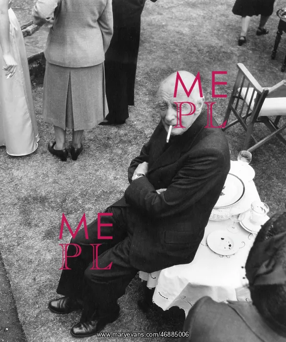 : Priest resting at wedding reception, Wetherby, Yorkshire : Priest resting at wedding reception, Wetherby, Yorkshire