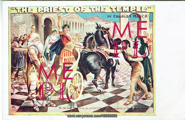 : The Priest of the Temple by Charles March : The Priest of the Temple by Charles March