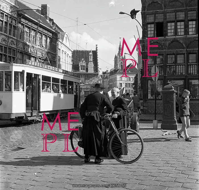 : Priests with bicycles, Belgium : Priests with bicycles, Belgium