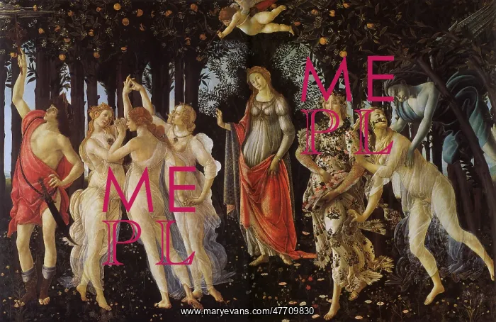 : Primavera, by Botticelli : Primavera, by Botticelli
