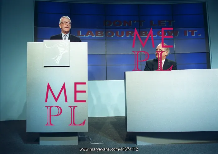 : Prime Minister John Major & : Prime Minister John Major &