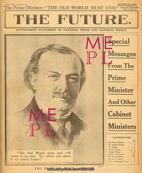 : Prime Minister Lloyd George : Prime Minister Lloyd George
