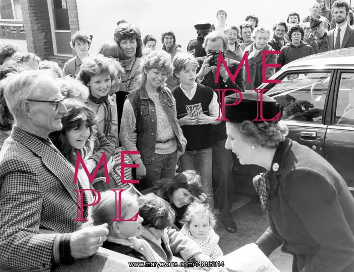 : Prime Minister Margaret Thatcher, Marazion, Cornwall : Prime Minister Margaret Thatcher, Marazion, Cornwall