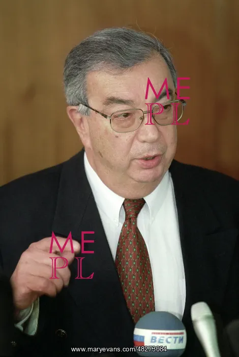 : Prime Minister Primakov at session of Interior : Prime Minister Primakov at session of Interior