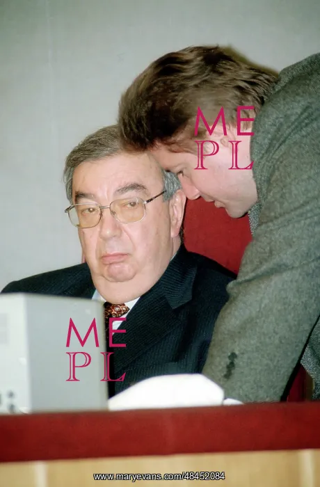 : Prime Minister Primakov at State Duma session, 1998 : Prime Minister Primakov at State Duma session, 1998
