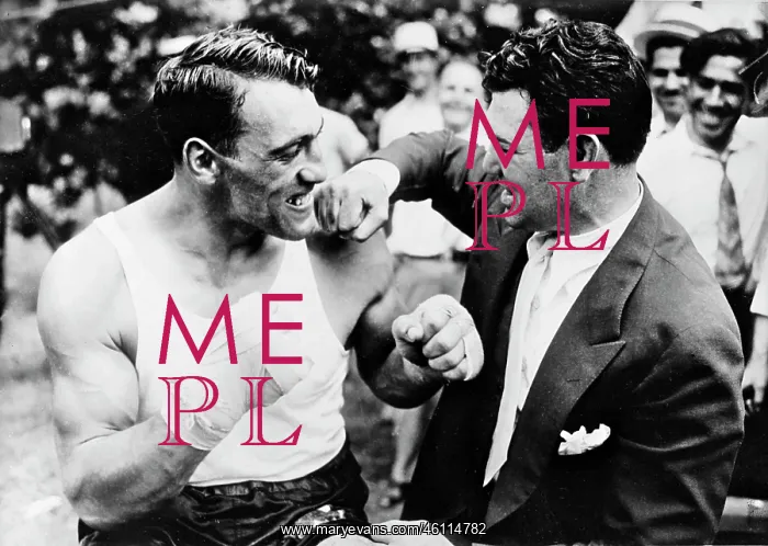 : Primo Carnera and Jack Dempsey : Primo Carnera and Jack Dempsey