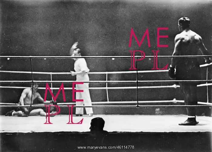 : Primo Carnera and Moise Bouquillon : Primo Carnera and Moise Bouquillon