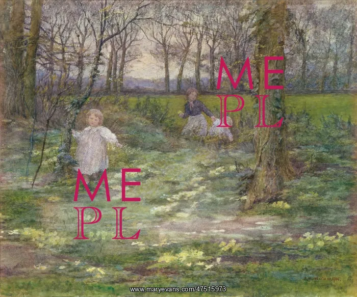 : In the Primrose Wood ' with three children : In the Primrose Wood ' with three children