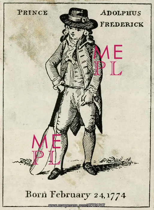 : Prin. Adolphus Frederick : Prin. Adolphus Frederick