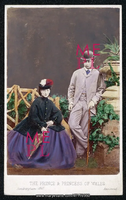 : Prince Albert Edward and Princess Alexandra : Prince Albert Edward and Princess Alexandra