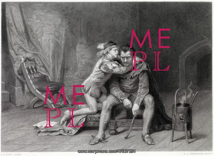  : Prince Arthur with Hubert de Burgh