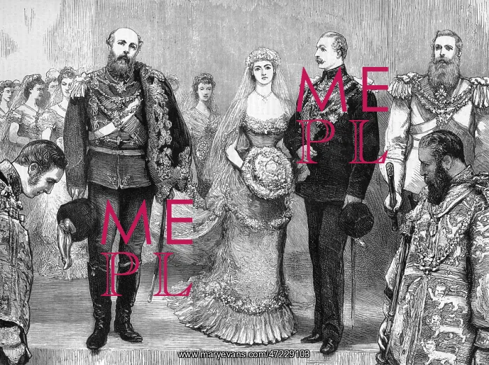 : PRINCE ARTHUR WEDS 1879 : PRINCE ARTHUR WEDS 1879