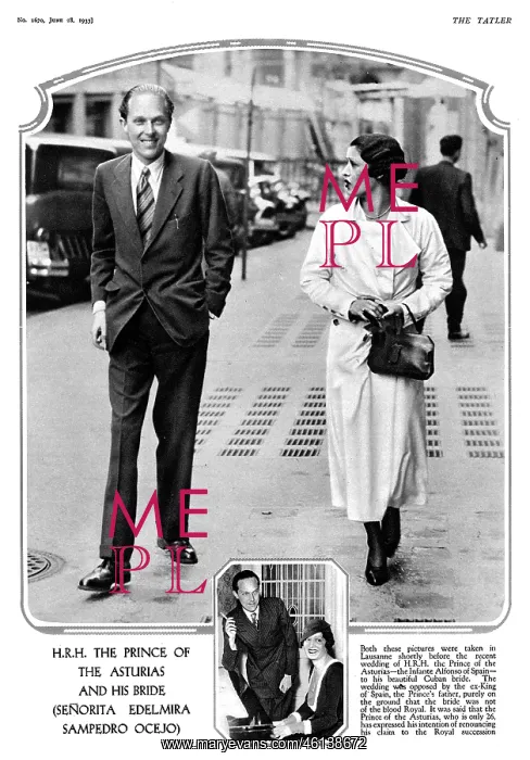 : Prince of the Asturias & his wife : Prince of the Asturias & his wife