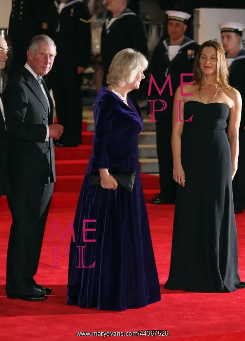 : Prince Charles, Duchess of Cornwall & Barbara Broccoli : Prince Charles, Duchess of Cornwall & Barbara Broccoli