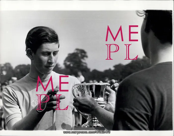 : Prince Charles playing polo for Cambridge University : Prince Charles playing polo for Cambridge University