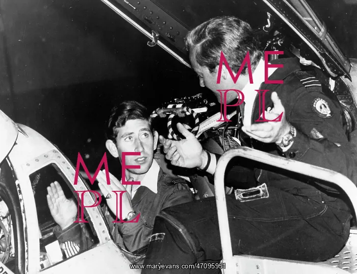: Prince Charles training as pilot, RAF Cranwell : Prince Charles training as pilot, RAF Cranwell