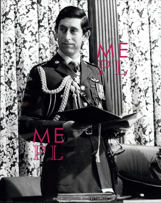 : Prince Charles in uniform in Canterbury, Kent : Prince Charles in uniform in Canterbury, Kent