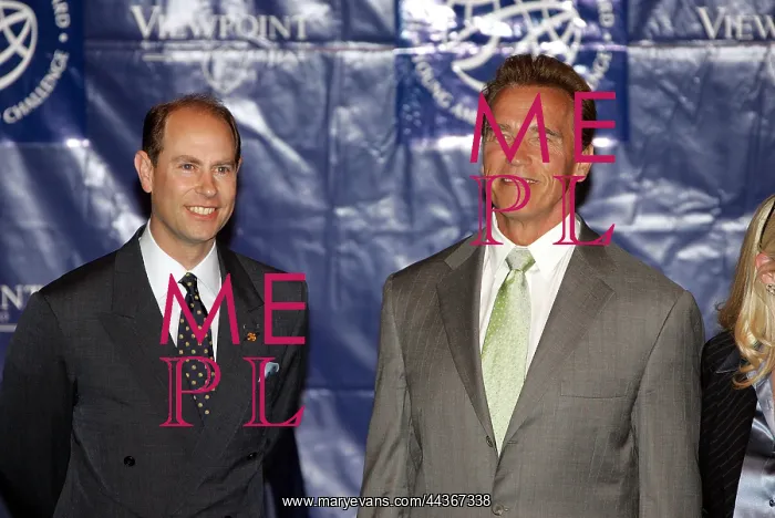 : Prince Edward & Arnold Schwarzenegger : Prince Edward & Arnold Schwarzenegger