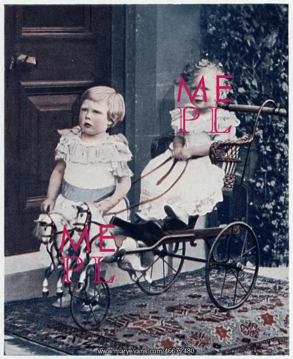 : Prince Edward and Prince Albert in 1897 : Prince Edward and Prince Albert in 1897