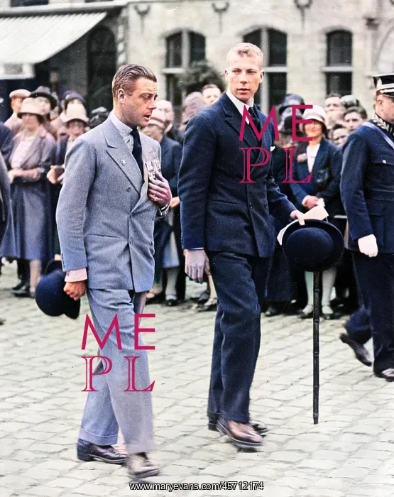 : Prince Edward of Wales(future Edward VIII), at the Menin Gate : Prince Edward of Wales(future Edward VIII), at the Menin Gate
