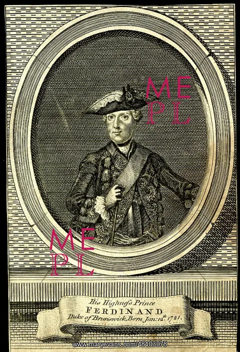  : Prince Ferdinand, Duke of Brunswick