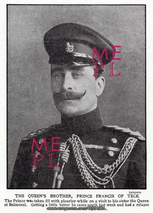 : Prince Francis of Teck : Prince Francis of Teck