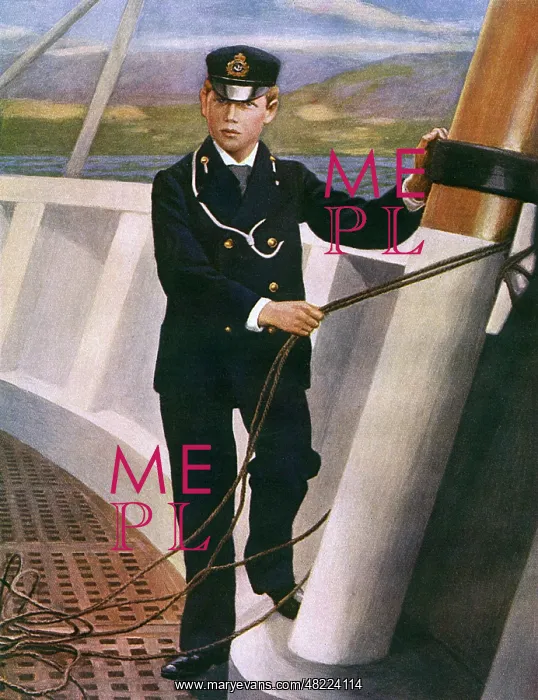 : Prince George as a midshipman : Prince George as a midshipman