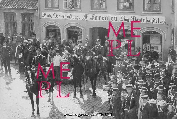 : Prince Henry in Apenrade, ca. 1900 : Prince Henry in Apenrade, ca. 1900